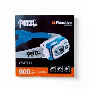 Petzl, Swift RL Rechargeable Headlamp with 900 Lumens & Automatic Brightness